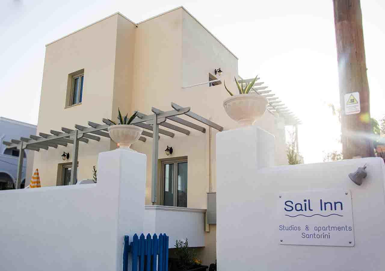 Kamári Sail Inn Studios & Apartments מראה חיצוני תמונה